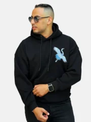 Détails du tissu et broderie poitrine